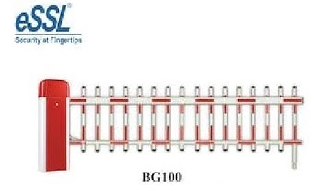 Essl BG100 Fencing Arm parking Boom barrier at swaminarayan city Dombivli #essl #trending #shorts