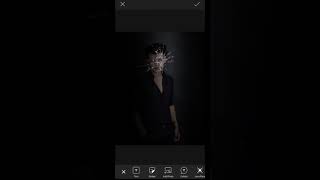 broken glass photo editing l picsart glass Editing l AF Editing Studio#Shorts screenshot 4