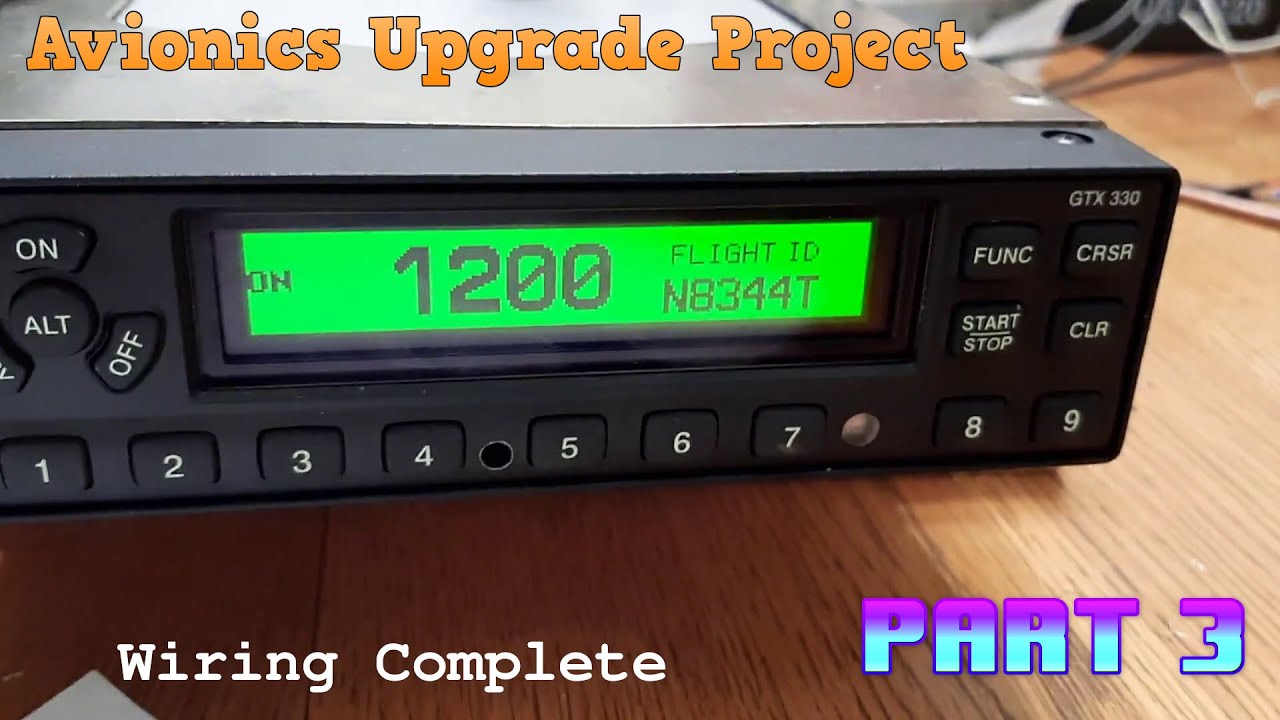 Har det dårligt Påstand samling N8344T Avionics upgrade project | PART 3 | Garmin | GNS-430W | GMA-347 | GTX-330ES  | GI-275 | AV-30S - YouTube