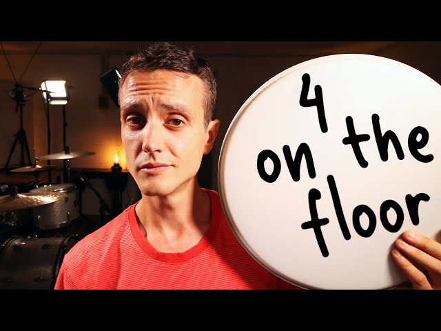 Four on the Floor - Daily Drum Lesson class=