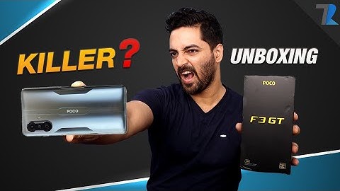 POCO F3 GT Unboxing & Overview - Beast Is Back⚡⚡⚡