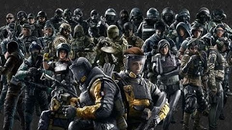 The Different Rainbow Six Siege Operators and Their Moans/Screams Y8S1 Part I: Attacking Operators