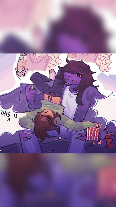 Kris and Susie are TOO Close #deltarune #fyp #gaming