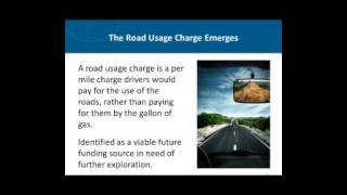 Road Usage Charge: An Update from the West
