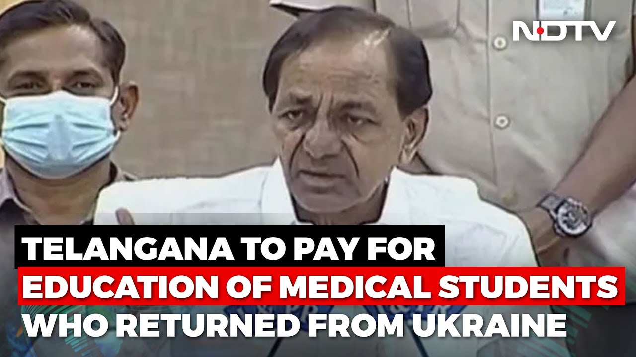 Big News From KCR For 700 Medical Students Who Are Back From Ukraine