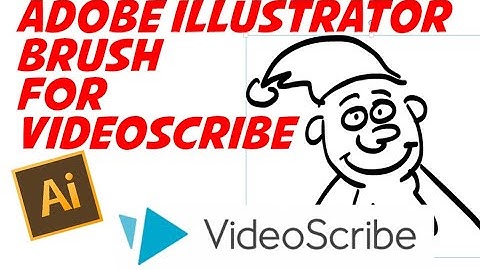 Using adobe illustrator brush to videoscribe