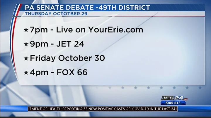 Local debate set between Senator Laughlin and Juli...