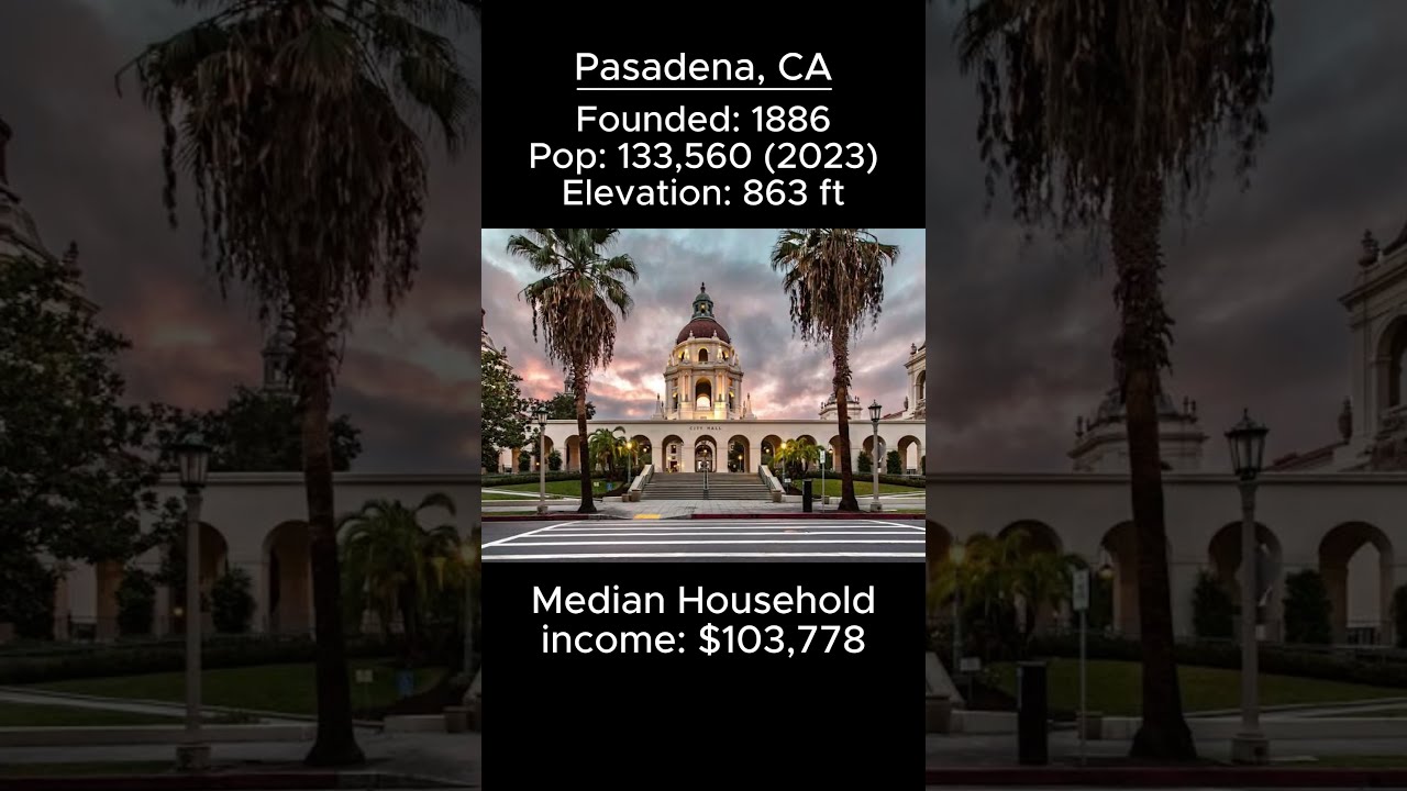Random US Towns Pasadena CA Shorts