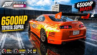 Can I Handle 6500Hp Toyota Supra? 4X More Horsepower Forza Horizon 6