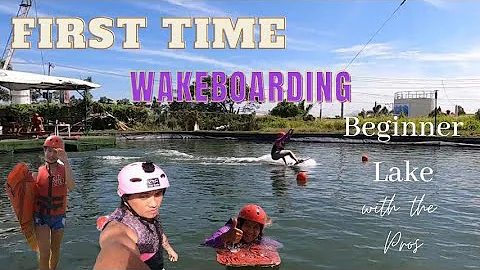 First Time Wakeboarding in Deca Wake Park Clark
