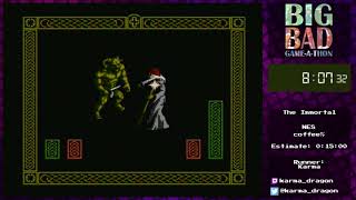 Big Bad Game-a-thon 2017 - The Immortal by Karma