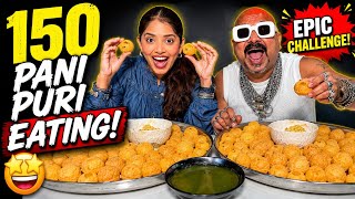 150 Pani Puri Eating!