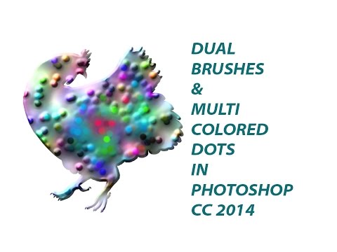 Photoshop : How To Dual Brush Dot Technique Tutorial | Graphicxtras