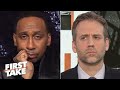 Stephen A. gets bored with Max during a Drew Brees debate | First Take