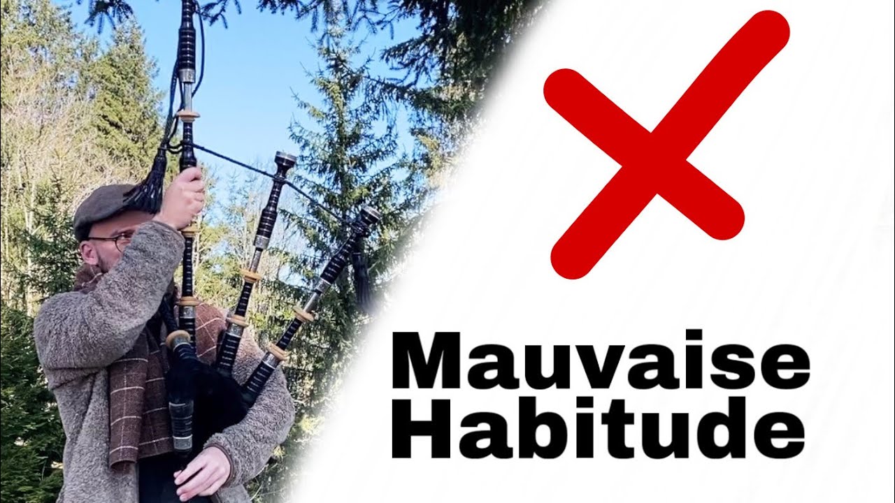 Fais tu cette erreur d'accord sur ta cornemuse ?