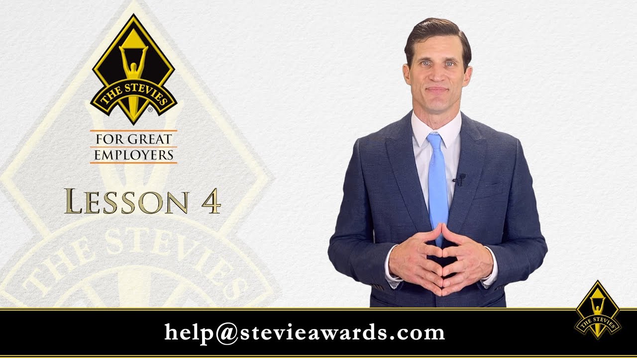Lesson 4: Tip to Help You Prepare Winning Nominations for the Stevie ...