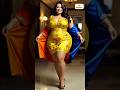 Red Elegance ❤️| Curvy Fashion Queen in Glam Dress #Shorts #CurvyFashion #RedDress #plussize