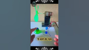 how to make mini table fan || 9volt table fan #motor #fan #experiment #shorts