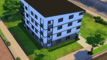 The Sims 4 | Speed Build: Newcrest Apartments Part 1