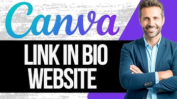 How to Create a Link in Bio Website using Canva | Full Tutorial 2025