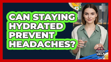 Can Staying Hydrated Prevent Headaches?