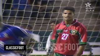 منتخب المغرب يفوز على نظيره الفرنسي في كأس الملك الحسن الثاني 1998 MAROC FRANCE TOURNOI HASSAN II