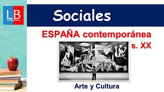 ESPAÑA siglo XX para niños. Arte y  Cultura ✔👩‍🏫 PRIMARIA