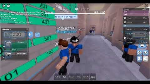 A staff abusing and not using grammar.