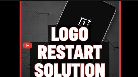 ONEPLUS 9 5G LOGO RESTART SOLUTION | CPU REBALL 