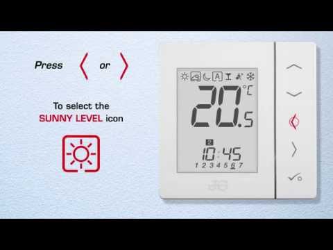 JG Aura - Setting the Temperature Levels