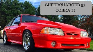 1993 Cobra Mustang Supercharged!