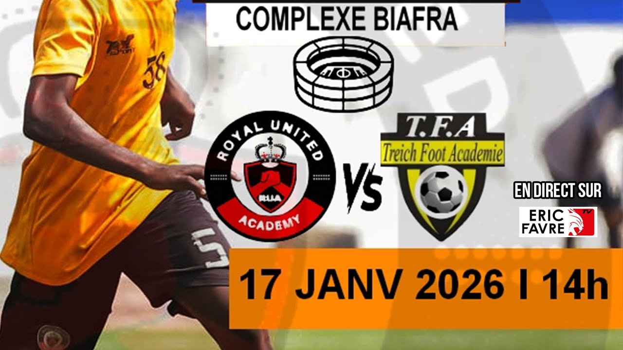 🛑 Direct _ Tournoi League Des Talents : Royal United Academy vs Treich Foot Academie