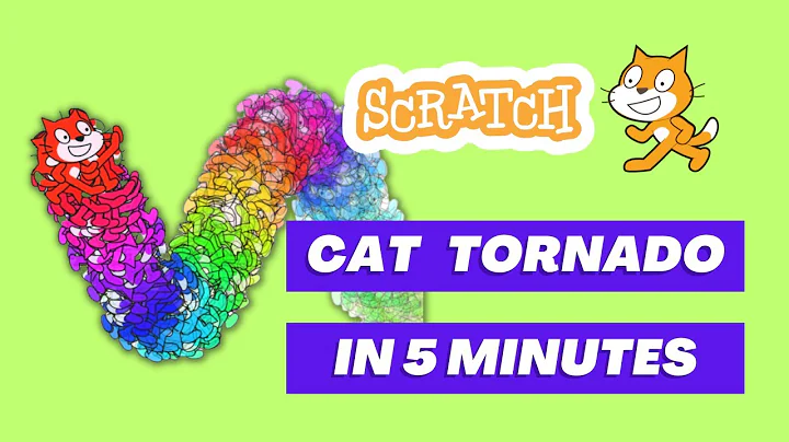 How to Create Cat Tornado with Scratch Coding (Step-by-Step tutorial) #scratch #scratchprogramming