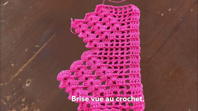 Comment faire DES RIDEAUX POUR DEBUTANTES AU CROCHET TUTO pas a pas facile  #mamiecrochet 