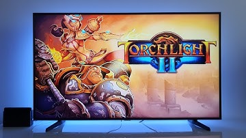 Torchlight II Nintendo Switch dock mode | 4K HDR10+ Samsung 55NU7093 138cm