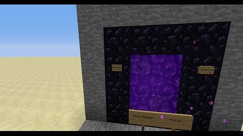 Automatic Nether Portals