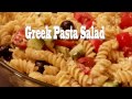 Greek Pasta Salad Low Calorie Recipe