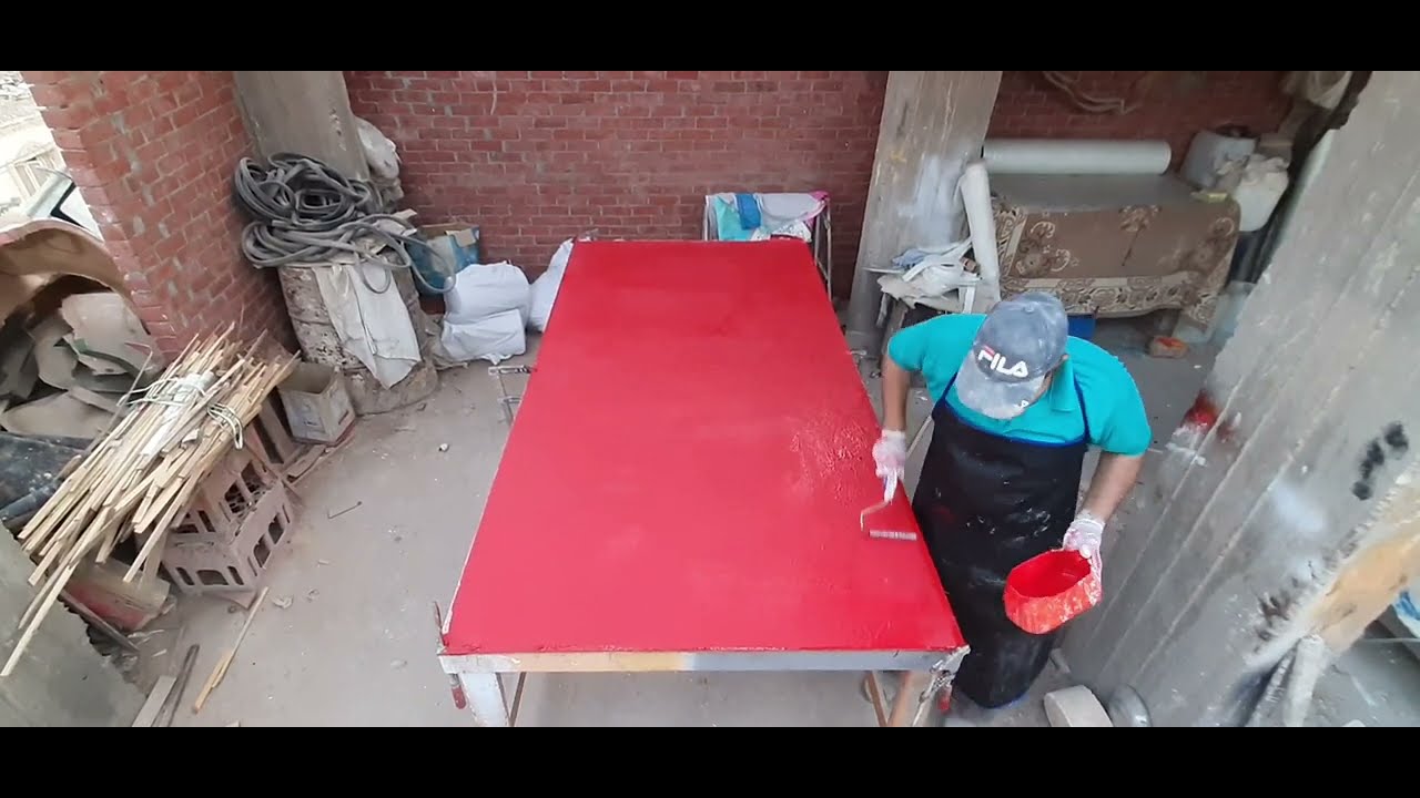 طريقة تصنيع اللواح الفيبر جلاس جميع الأنواع والاشكال