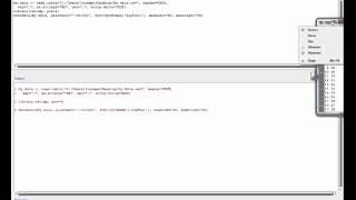 R commander Importing Data csv and Excel files Profile