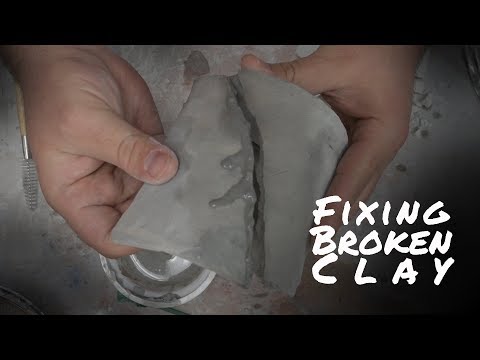 壊れた粘土プロジェクトを修復する-セラミック101-YouTube大学