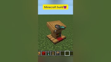 Minecraft build😈||#minecraft #shorts minecraft,minecraft build hacks,minecraft build,#gaming