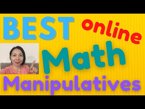 BEST Online Manipulative Math Resources | online teaching 2020 | Annie Laurence