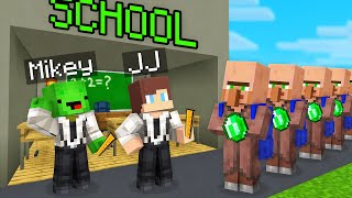 How Mikey and JJ Opened The RICHEST SCHOOL in Minecraft (Maizen)