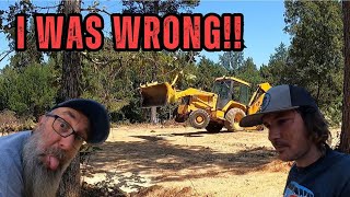 I was WRONG Jeff was RIGHT | Tree vs backhoe | house pad fabric cloth by DREWS LENS 9,762 views 8 months ago 10 minutes, 37 seconds