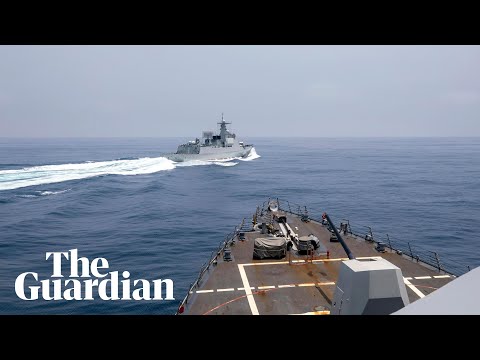 US Navy Video Shows Close Encounter With Chinese Warship