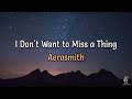 Download Lagu I Don't Want to Miss a Thing - Aerosmith (Cover, Lirik, Terjemahan)