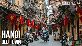 Hanoi City, Old Quarter - ?? Vietnam - 4K Virtual Tour