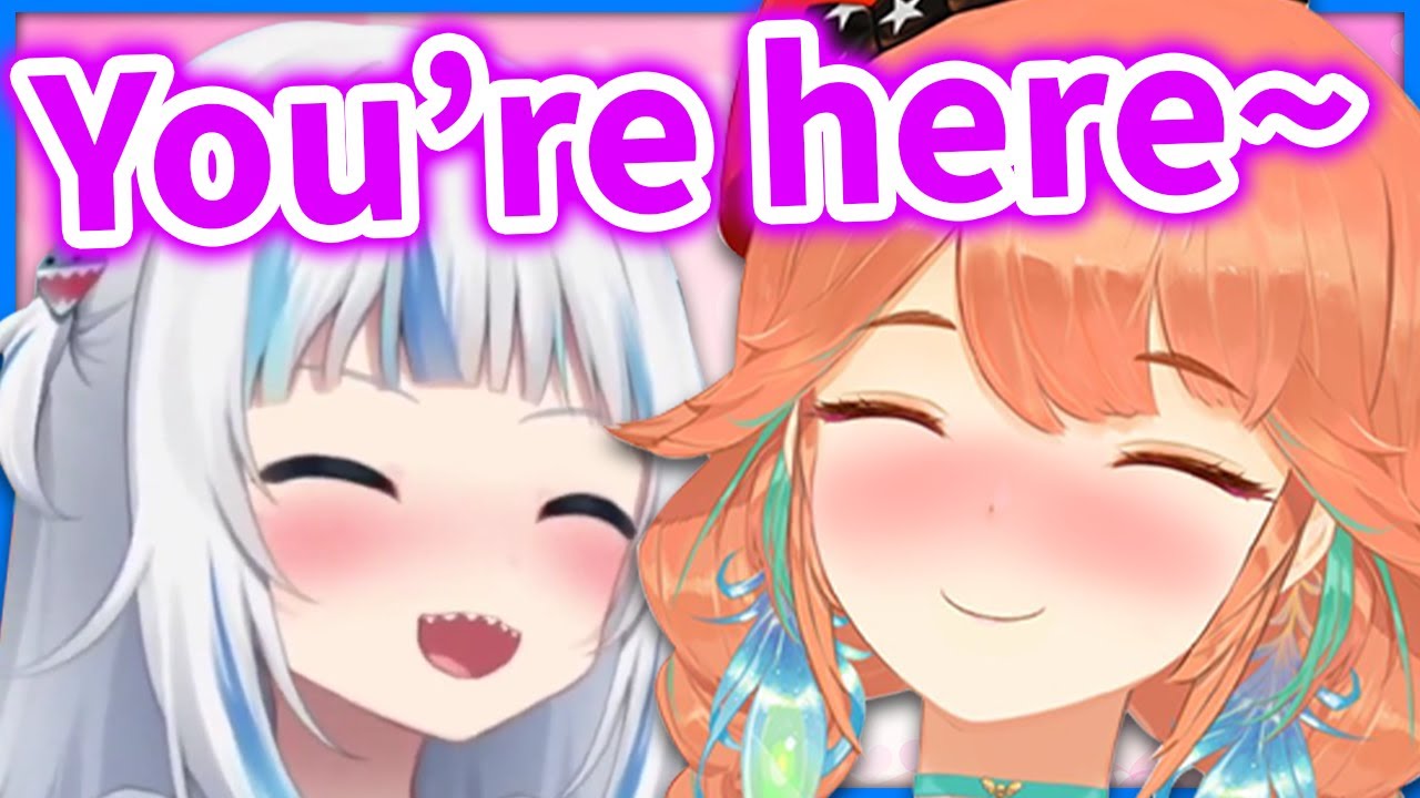 Gura Always Visits Kiara's Streams Now and Then TEE TEE 【Takanashi Kiara / HololiveEN】