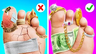 ADOPTED BY BILLIONAIRES | Lucky vs Unlucky Lives | Funny Moments by 123 GO!