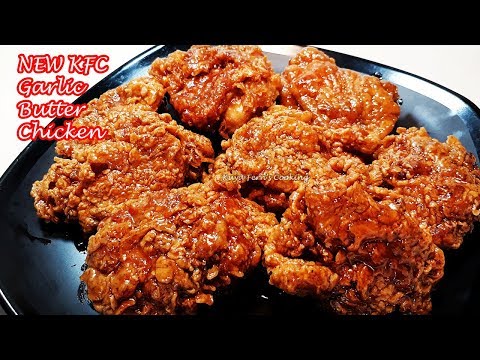 NEW KFC GARLIC BUTTER CHICKEN MADE EASY | SUPER CRUNCHY AND YUMMY!!!